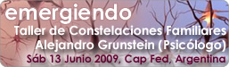 Taller de Constelaciones Familiares - Emergiendo - Alejandro Grunstein (Psic&oacute;logo)