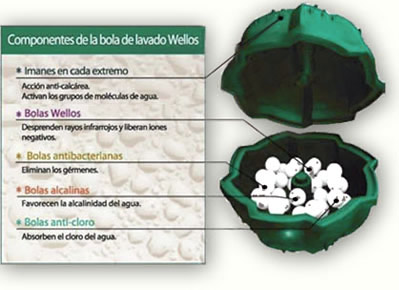 Eco bola - Componentes