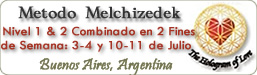 Método Melchizedek - Curso Nivel 1 & 2 Combinado en Buenos Aires, Argentina, Nivel 1&2 combinado en 2 fines de semana: 3-4 y 10-11 de Julio 2010