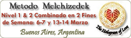 M&eacute;todo Melchizedek - Curso Nivel 1 & 2 Combinado en Buenos Aires, Argentina, Nivel 1&2 combinado en 2 fines de semana: 6-7 y 13-14 de Marzo 2010